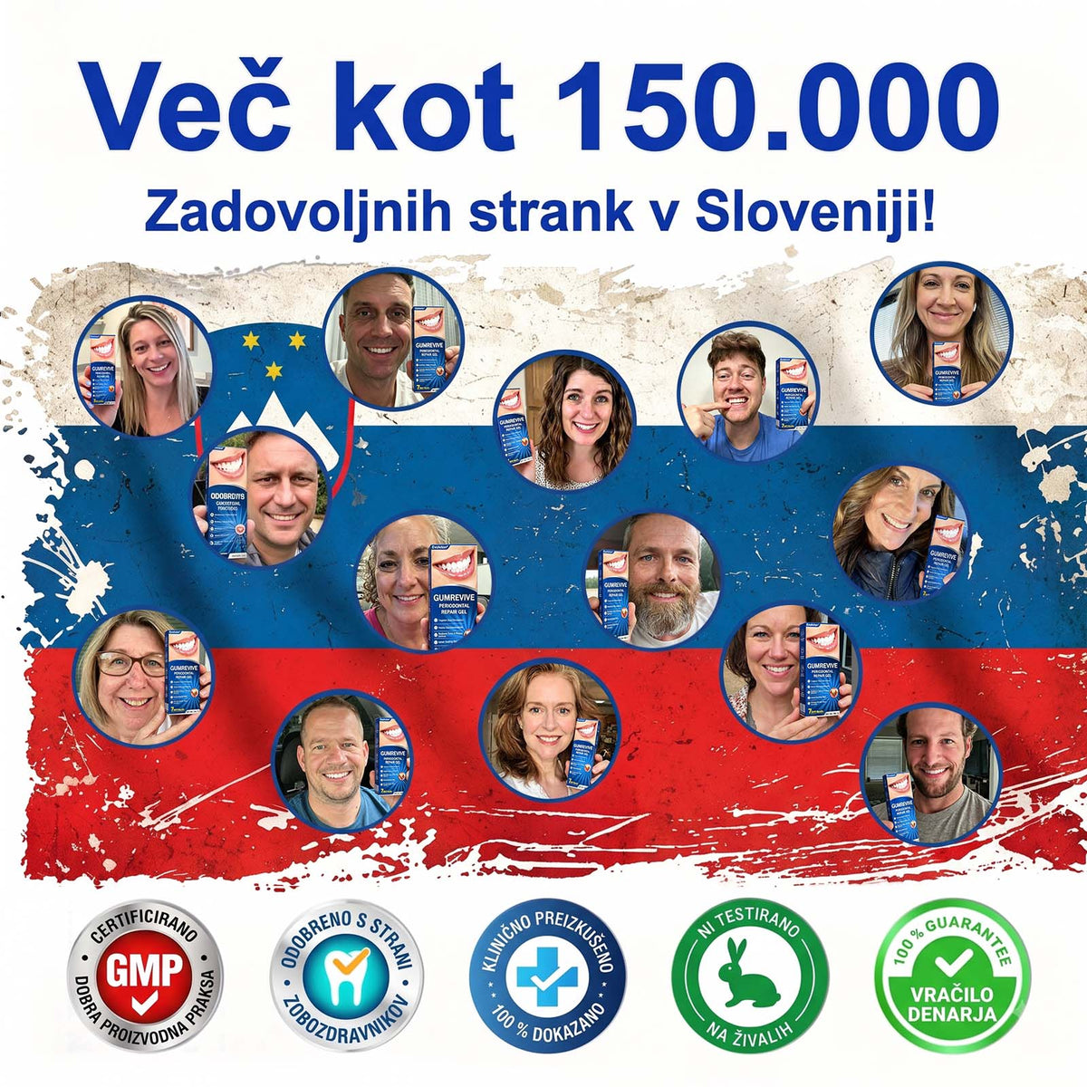 🦷 Evolvion® GumRevive gel za obnovo parodontalnega tkiva🍓3️⃣