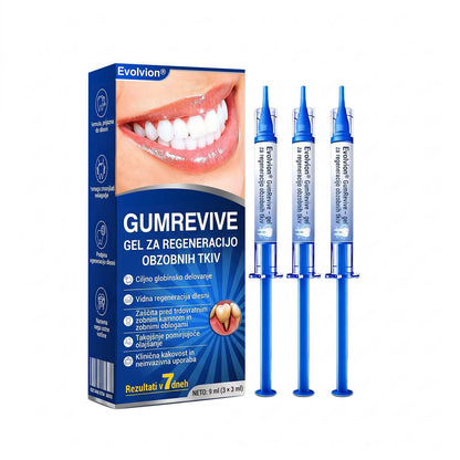 🦷 Evolvion® GumRevive gel za obnovo parodontalnega tkiva🍓3️⃣