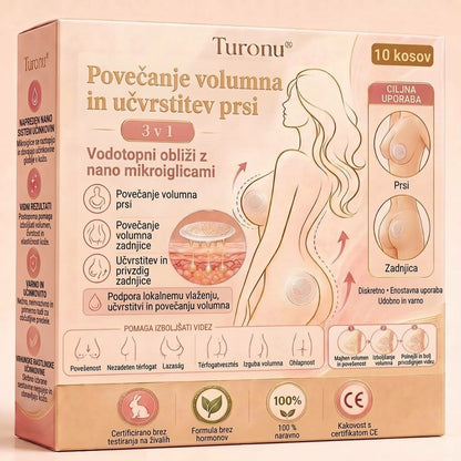 Turonu® 💥 Ciljni napredni nano-mikroiglični obliž za izboljšanje videza prsi 🌿2️⃣