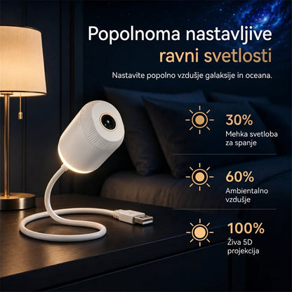 ⏰ Zadnji dan akcije! 🔥 – SCNDR® Nočni projektor – Pametni holografski projektor zvezd🌠️