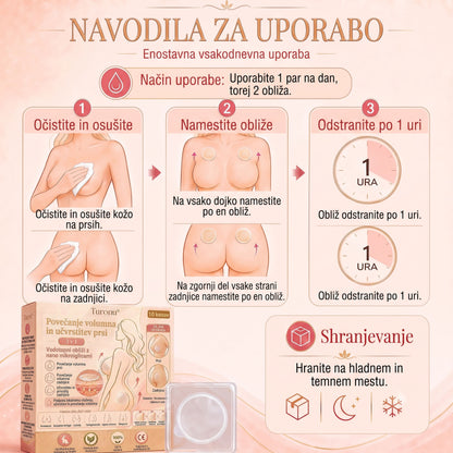 Turonu® 💥 Ciljni napredni nano-mikroiglični obliž za izboljšanje videza prsi 🌿2️⃣