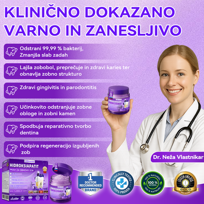 Uradna trgovina |𝑫𝒐𝒓𝒎𝒐𝒓𝒏𝒂® Prašek za obnovo zob z hidroksiapatitom✅Učinkovito obnavlja karies, težave z dlesnimi, občutljivost zob, razjede v ustih in rumenenje zob, hkrati pa znatno izboljšuje splošno zdravje ustne votline🧑‍⚕️