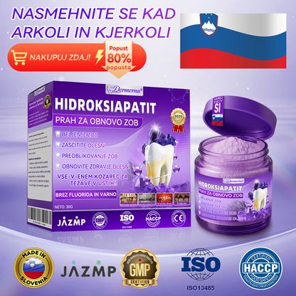 Uradna trgovina |𝑫𝒐𝒓𝒎𝒐𝒓𝒏𝒂® Prašek za obnovo zob z hidroksiapatitom✅Učinkovito obnavlja karies, težave z dlesnimi, občutljivost zob, razjede v ustih in rumenenje zob, hkrati pa znatno izboljšuje splošno zdravje ustne votline🧑‍⚕️