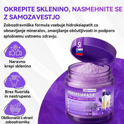 Uradna trgovina |𝑫𝒐𝒓𝒎𝒐𝒓𝒏𝒂® Prašek za obnovo zob z hidroksiapatitom✅Učinkovito obnavlja karies, težave z dlesnimi, občutljivost zob, razjede v ustih in rumenenje zob, hkrati pa znatno izboljšuje splošno zdravje ustne votline🧑‍⚕️