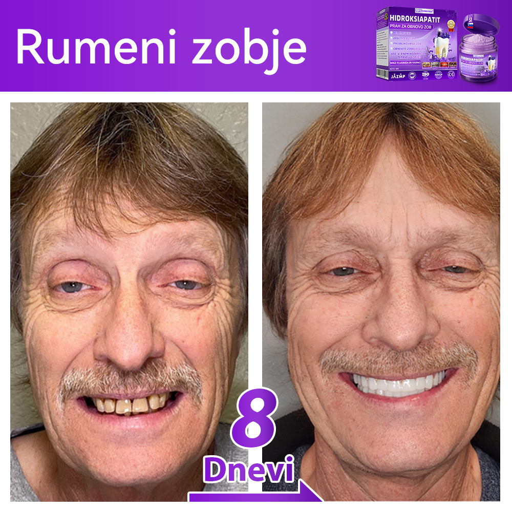 Uradna trgovina |𝑫𝒐𝒓𝒎𝒐𝒓𝒏𝒂® Prašek za obnovo zob z hidroksiapatitom✅Učinkovito obnavlja karies, težave z dlesnimi, občutljivost zob, razjede v ustih in rumenenje zob, hkrati pa znatno izboljšuje splošno zdravje ustne votline🧑‍⚕️
